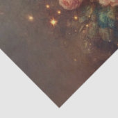 Romantic Vintage Tabby Cat Decoupage Tissuepapier (Detail)