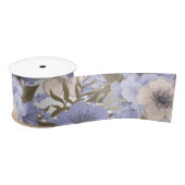 Romantic Violet & Sage Botanische Floral Lint (Spoel)