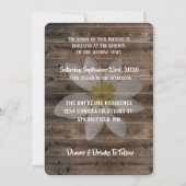 Romantic Vow Renewal met foto's Kaart (Achterkant)