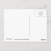 Romantic Walk op het strand Briefkaart (Achterkant)