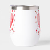 Romantic Watercolor Heart Valentine (Rechts)