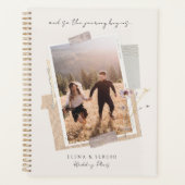 Romantic Watercolor Wedding Photo Planner (Voorkant)