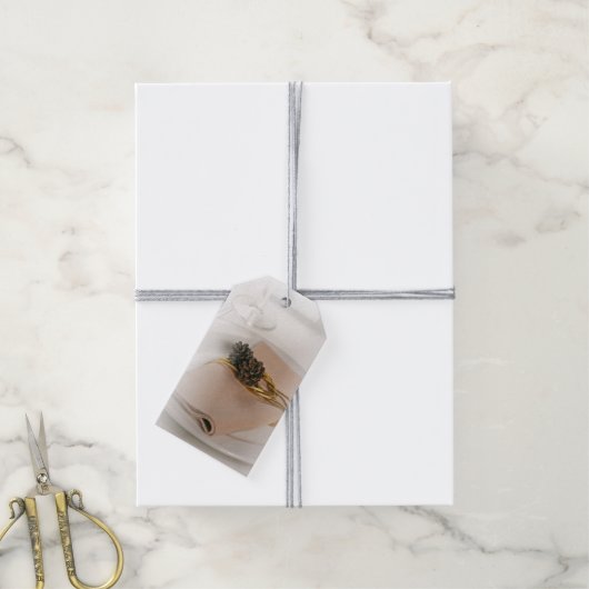 Romantic Wedding Gift Label Cadeaulabel (Met Touw)