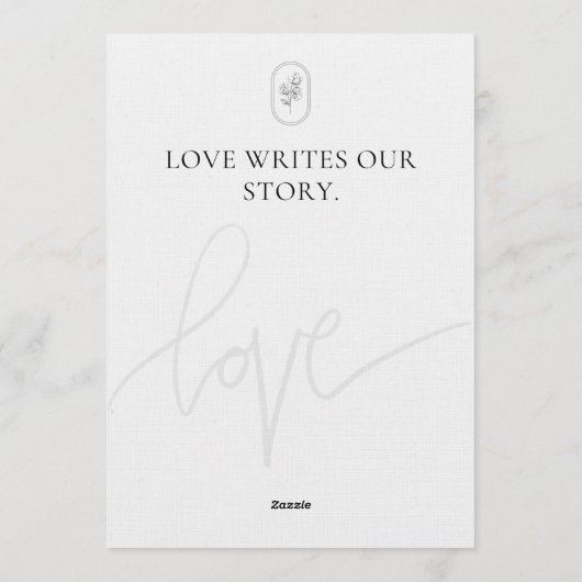 Romantic Wedding Invitation | Chic & Modern  (Dos)