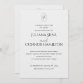 Romantic Wedding Invitation | Chic & Modern (Devant / Derrière)