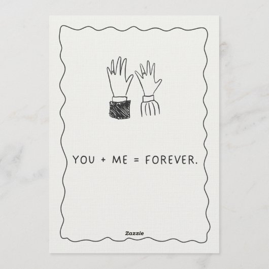 Romantic Wedding Invitation – Customizable (Dos)