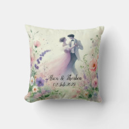 Romantic Wedding pastell Nr.1 Kussen