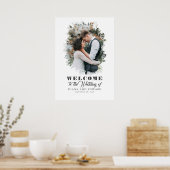 Romantic Welkomstteken voor bruiloft rond Romantic Poster (Keuken)