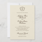 Romantic Western Ranch Wedding Invitation (Devant)