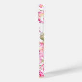 Romantic white pink yellow summer rose floral Case-Mate iPhone case (Achterkant / Links)