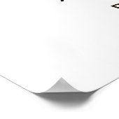 Romantic Woodland Wedding Welcome Sign Poster (Hoek)