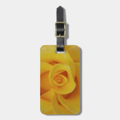 Romantic Yellow Rose Petals Bagagelabel (Voorkant verticaal)