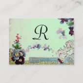 ROMANTICA 2 Monogram Visitekaartje (Achterkant)