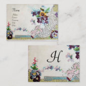 ROMANTICA 2 Monogram Visitekaartje (Voorkant / Achterkant)