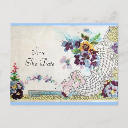 ROMANTICA 2 SAVE THE DATE AANKONDIGINGSKAART (Voorkant)