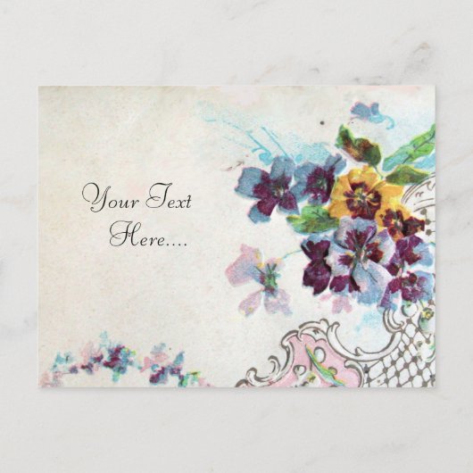 ROMANTICA 2 UITNODIGING BRIEFKAART (Achterkant)