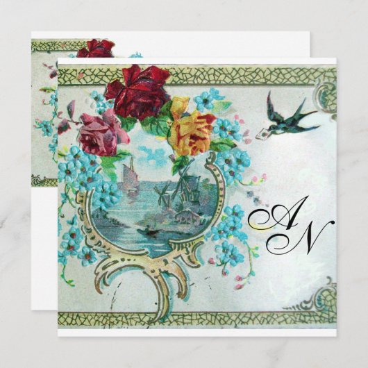 ROMANTİCA 3 MONOGRAM AANKONDIGING (Voorkant / Achterkant)