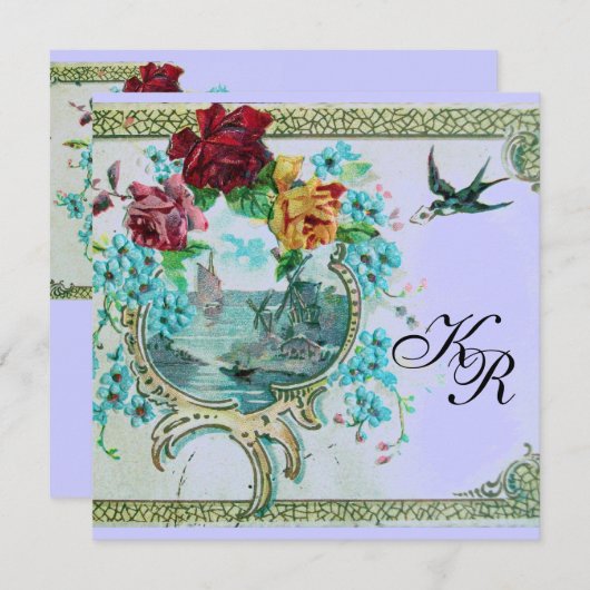 ROMANTİCA 3 MONOGRAM AANKONDIGING (Voorkant / Achterkant)