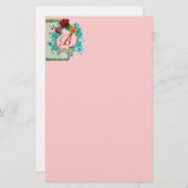 ROMANTİCA 3 MONOGRAM BRIEFPAPIER (Voorkant / Achterkant)