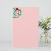 ROMANTİCA 3 MONOGRAM BRIEFPAPIER (Staand voorkant)