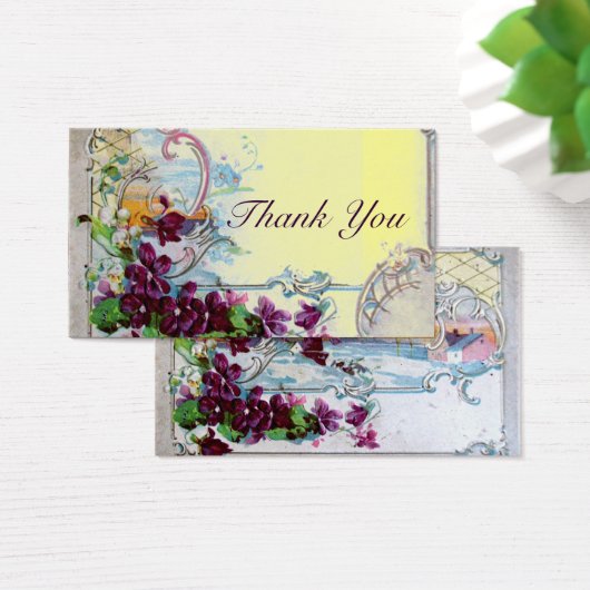 ROMANTICA Floral Rustic Wedder Favor, Merci (Bureau)