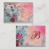 ROMANTICA MONOGRAM 3 VISITEKAARTJE (Voorkant / Achterkant)