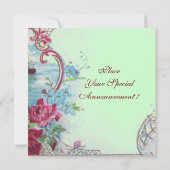 ROMANTİCA MONOGRAM AANKONDIGING (Achterkant)