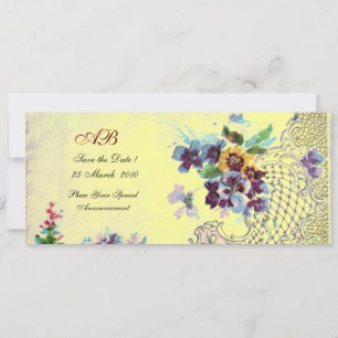 ROMANTİCA Programme de mariage floral bleu jaune