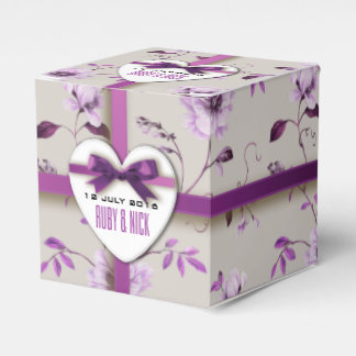 RomanticCharm collectie voor bloembruiloft Bedankdoosjes