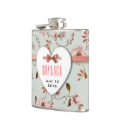 RomanticCharm Floral Wedding collectie Heupfles (Links)