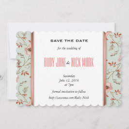 RomanticCharm Floral Wedding collectie Save The Date