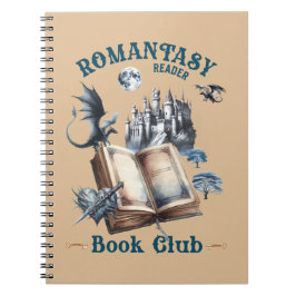 Romantiek Lezer Dragon Book Club Castle Notitieboek
