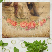 romantiek theedoek (Gevouwen)