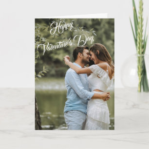 Romantiek voor de liefde van mijn leven Happy Vale Feestdagen Kaart