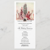 Romantique Art Vintage Programme de mariage person (Devant)