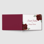 Romantique Bourgogne Rouge Rose Sweet 16 Livre d'o (Complet)