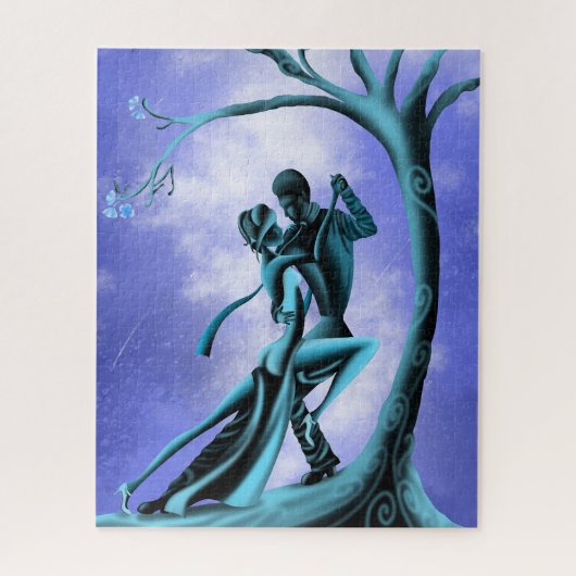 Romantique Couple Danse le Tango Jigsaw Puzzle (Vertical)