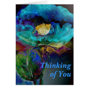 Romantique élégant tableau turquoise floral aquare