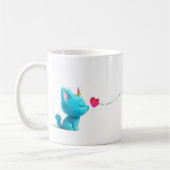 Romantique et drôle Cute Créatures Amour Mug - Par (Gauche)