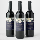 Romantique Étiquettes de vin d'hiver (Bouteilles)