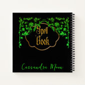 Romantique Fairytale Nature Magie Livre de sort (Dos)