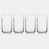 Romantique Gris Violet Lavande Florale (Droite)