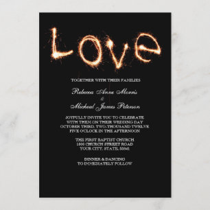 Romantique Loisirs Faire-part de mariage