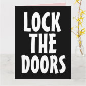 ROMANTIQUE MARI FEMME VOUS AIME Carte de voeux (Fleur jaune)