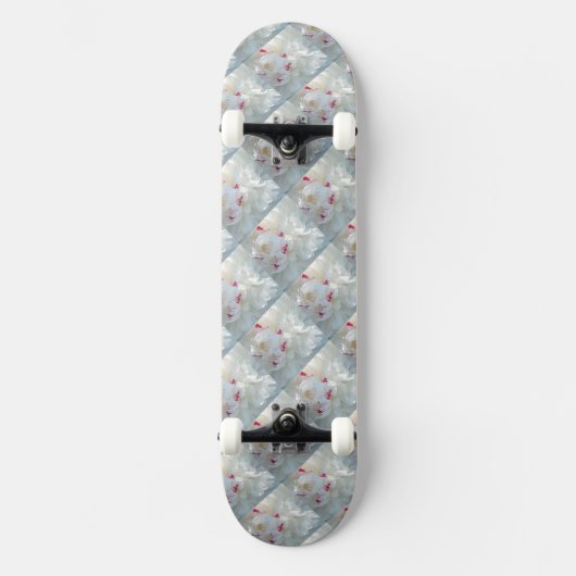 Romantique Multi Paon Skateboard (Recto)