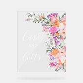 Romantique pastel fleurs sauvages douche de mariée (Recto)