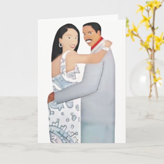 Romantique/Pensée de vous Carte pour notes (Vierge (Fleur jaune)