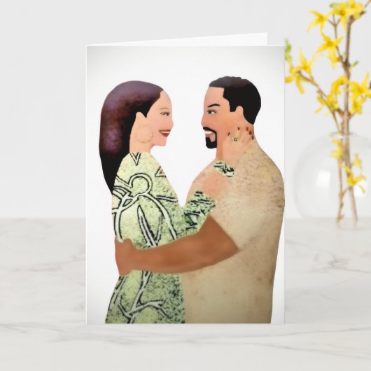 Romantique/Penser de vous Carte pour notes (Vierge (Fleur jaune)