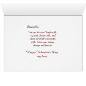 Romantique Red Coeurs brillants Valentine (Intérieur Horizontal (Bas))