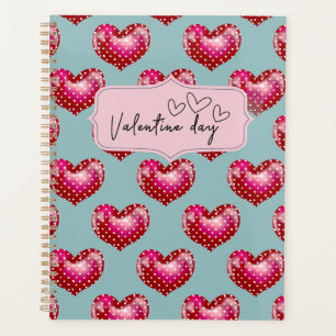 Romantique Saint Valentin Carnet Spiral avec Shin
